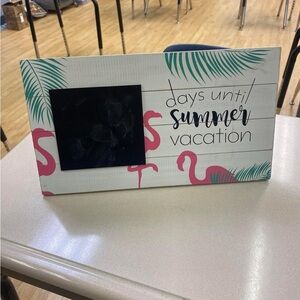 Countdown to summer vacation chalkboard
